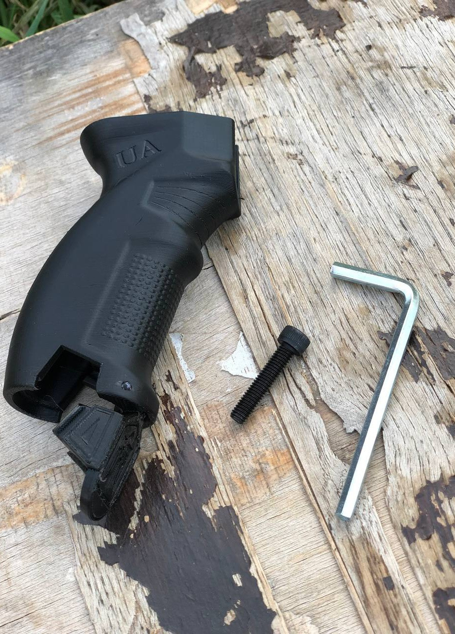 Пистолетная рукоятка "Козак" с отсеком POLYAMIDE чёрное