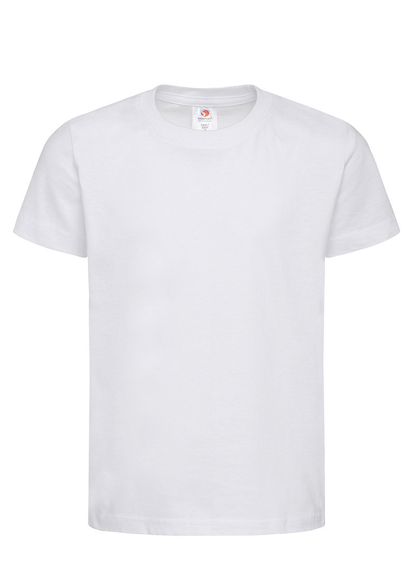 Белая демисезонная футболка st2200-whi детская classic-t kids white Stedman