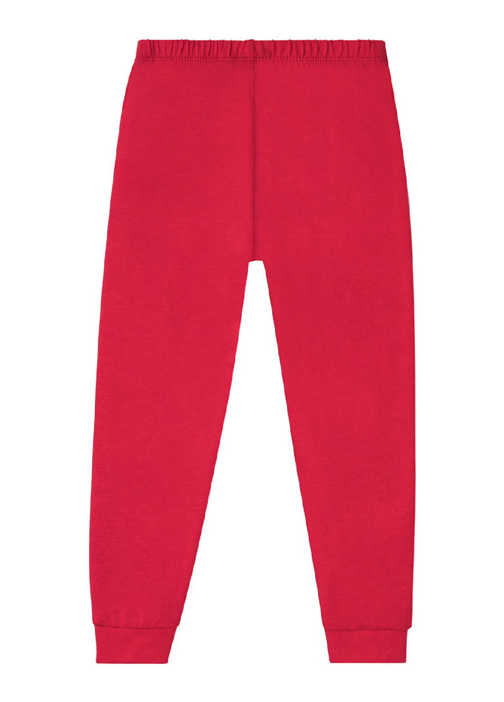 Серо-красная всесезон пижама (лонгслив, брюки) Lupilu