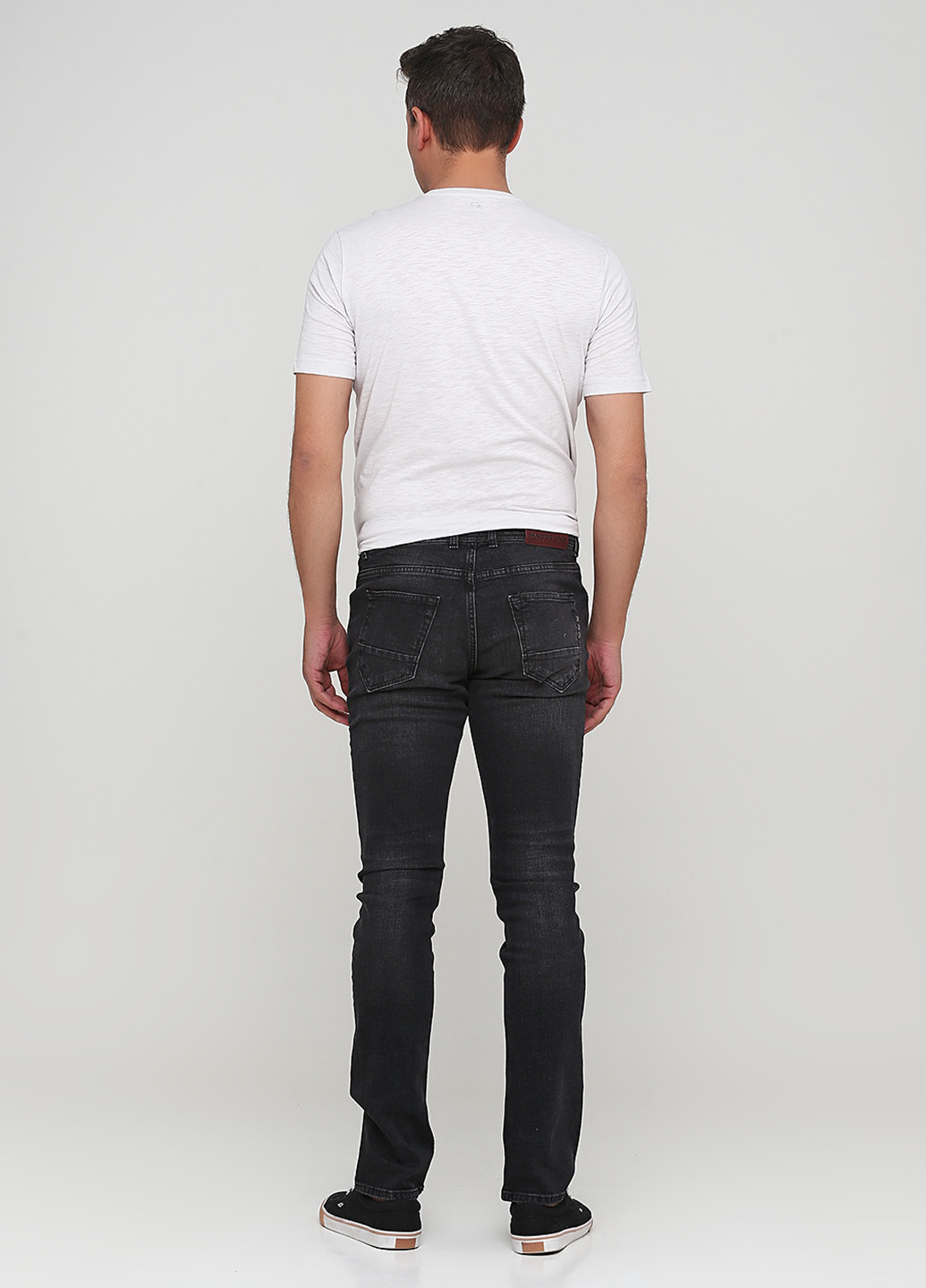 Темно-серые демисезонные прямые джинсы Madoc Jeans