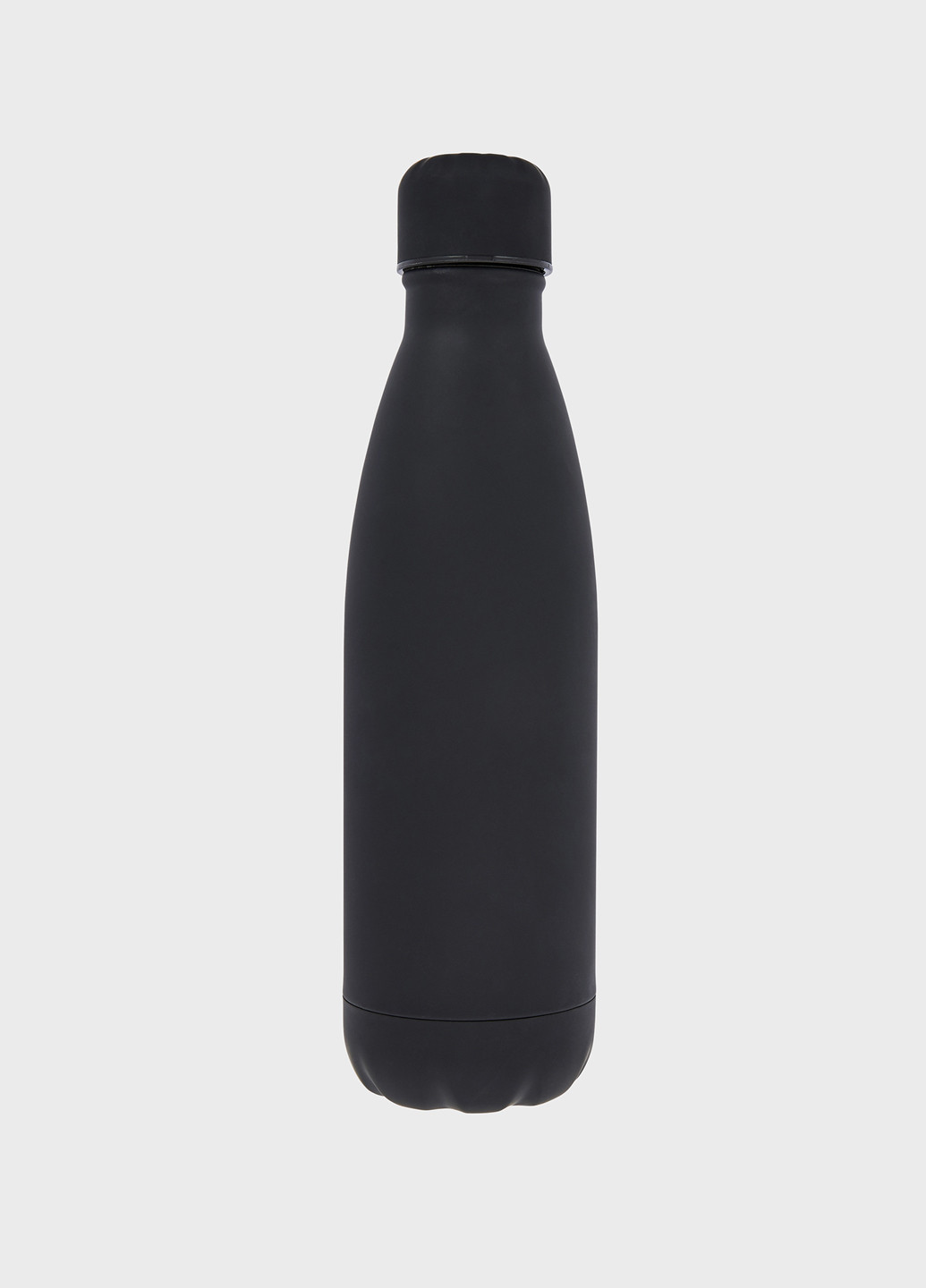 Бутылка, 0,5 л Accessorize однотонная чёрная