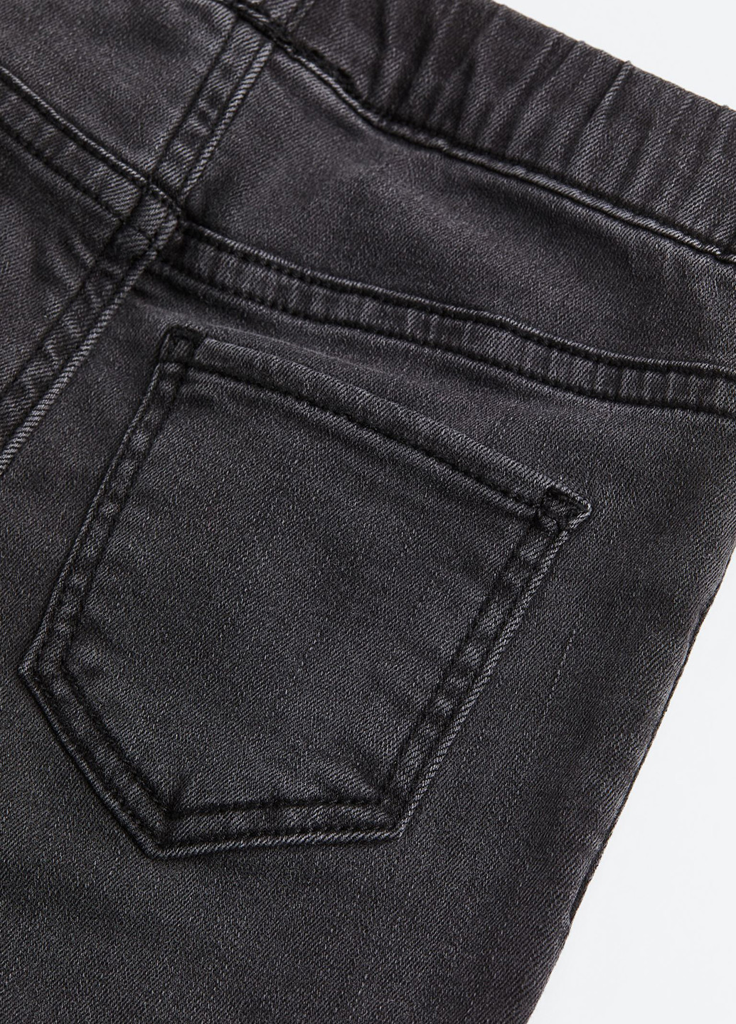 Темно-серые демисезонные джеггинсы H&M