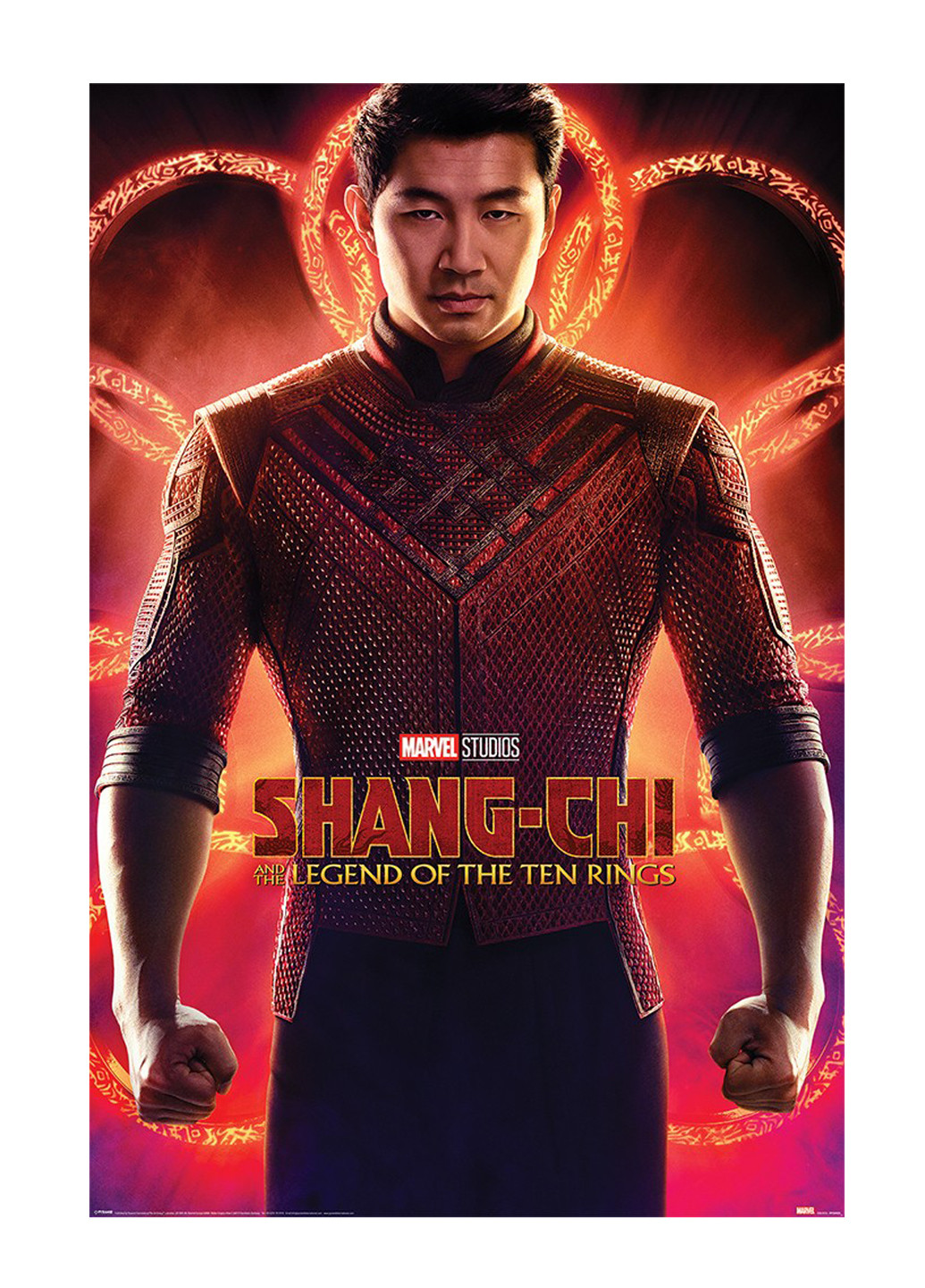 Постер Shang-Chi and the Legend of the Ten Rings (Flex) Pyramid комбинированная