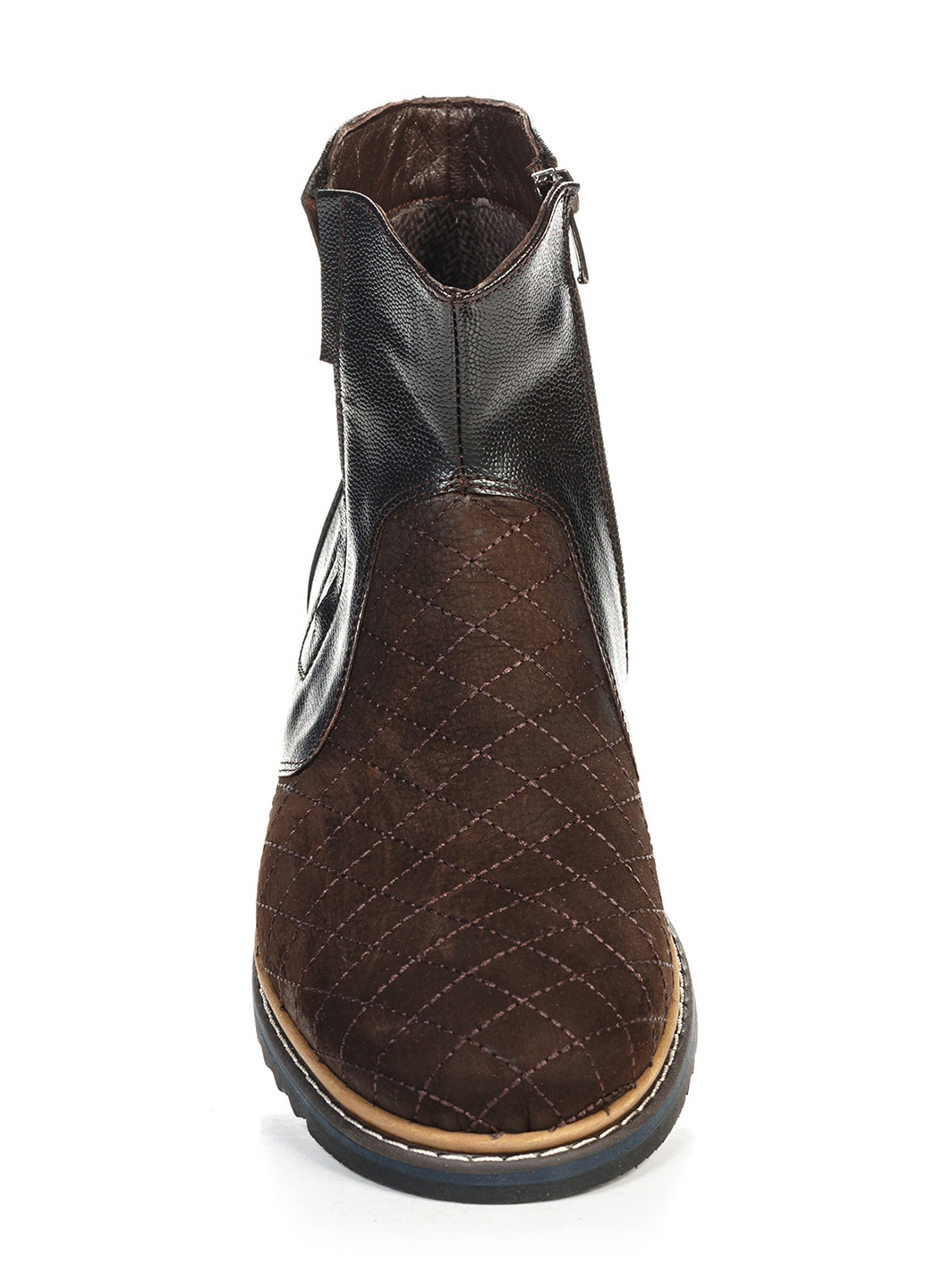 Темно-коричневые осенние ботинки Nube