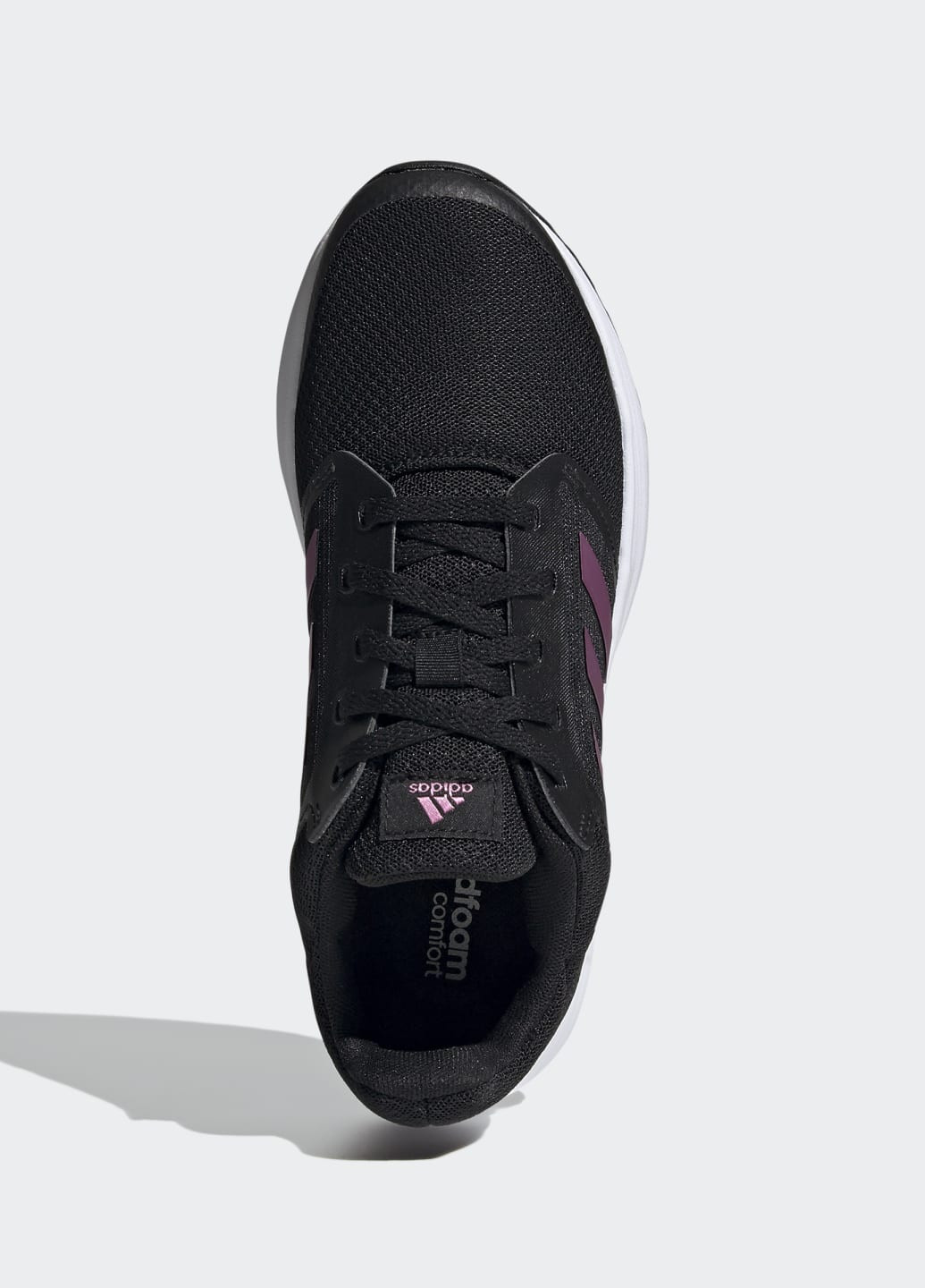Черные демисезонные кроссовки для бега galaxy 5 adidas