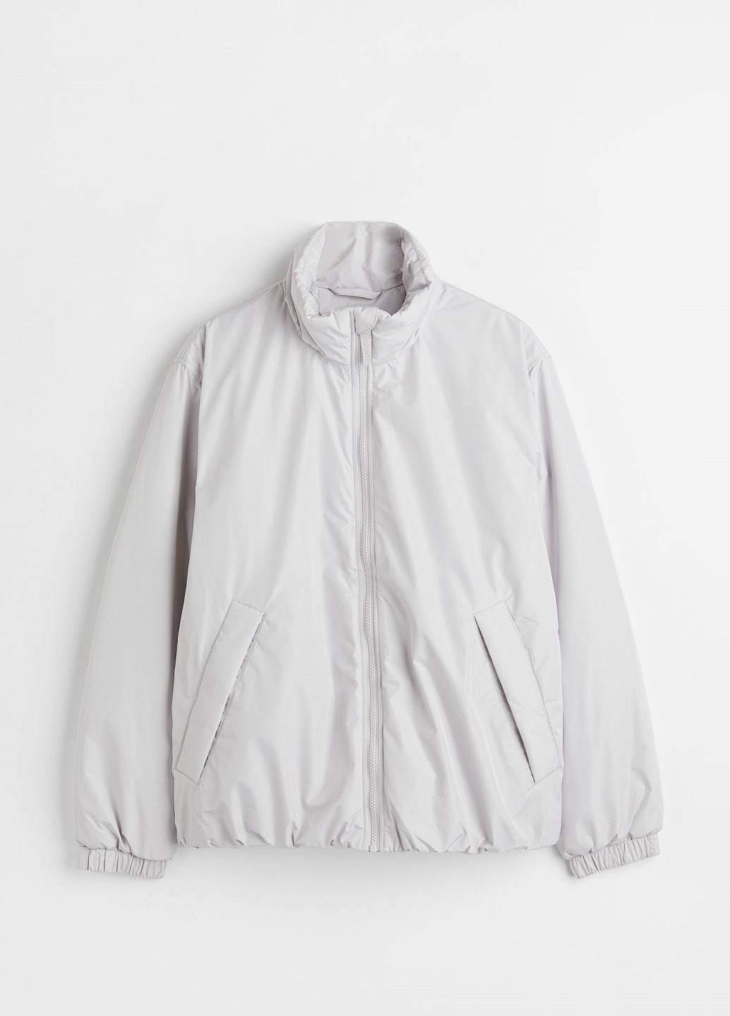 Светло-серая демисезонная куртка H&M
