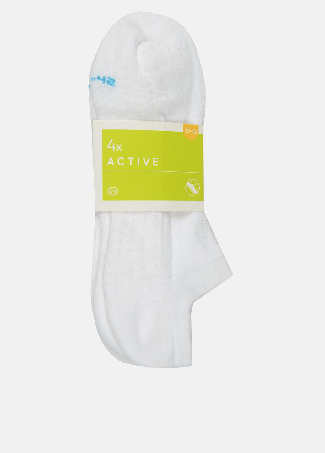 Шкарпетки (4 шт) C&A однотонні білі повсякденні
