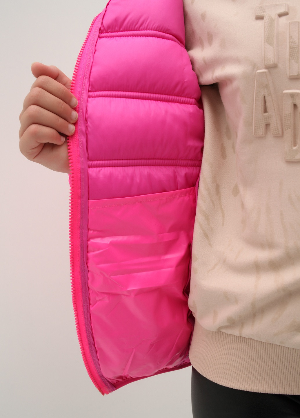 Розовая демисезонная куртка Lizi