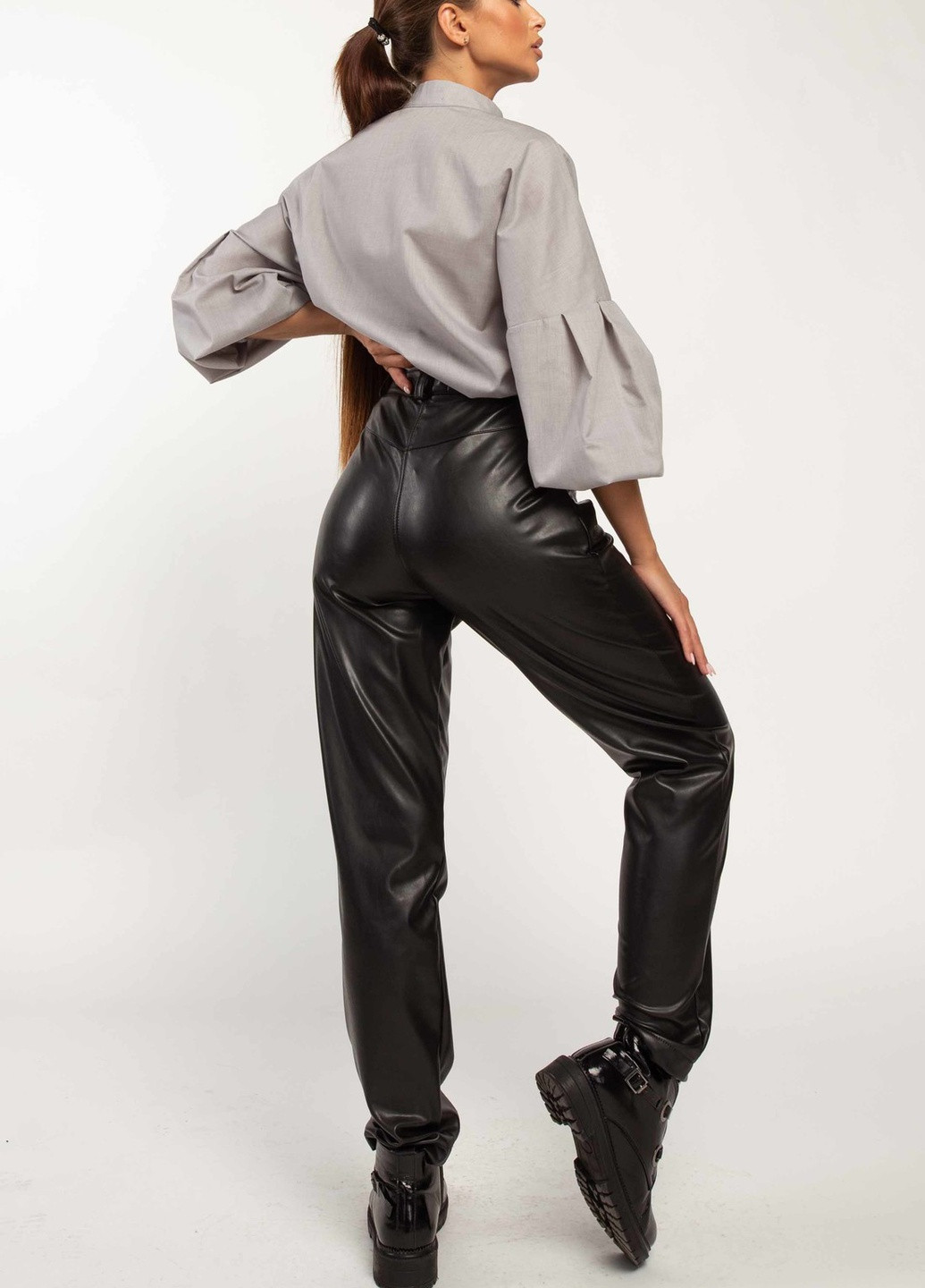 Черные летние брюки Ри Мари