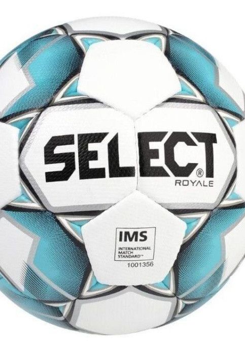 Футбольні М'яч Royale IMS футбольний Select білий