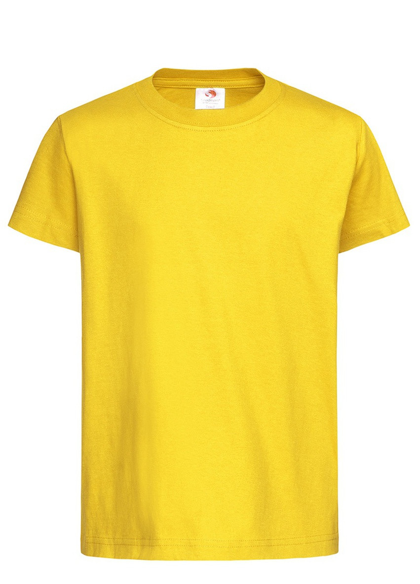 Желтая демисезонная футболка st2200-sun дитяча classic-t kids sunflower Stedman