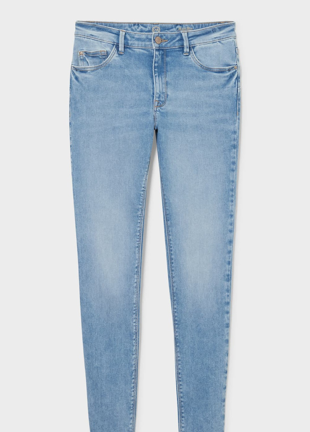 Голубые демисезонные джинсы C&A
