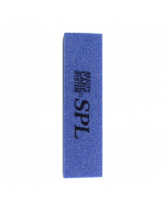 Блок многофункциональный для ногтей 120 грит SPL брусок синие