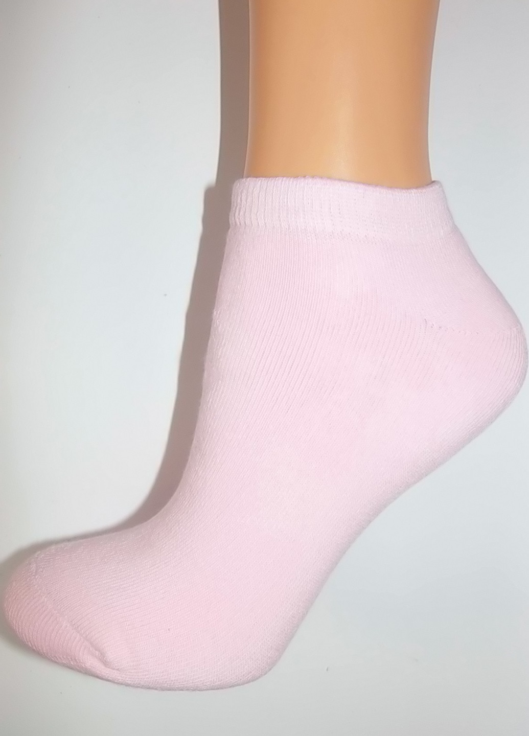 Шкарпетки плюш ТМ "Нова пара" коротка висота 108 НОВА ПАРА Короткая рожеві повсякденні