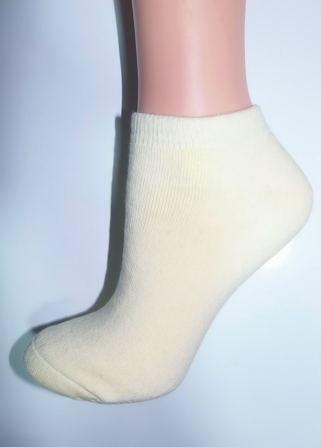 Шкарпетки плюш ТМ "Нова пара" коротка висота 108 НОВА ПАРА Короткая жовті повсякденні