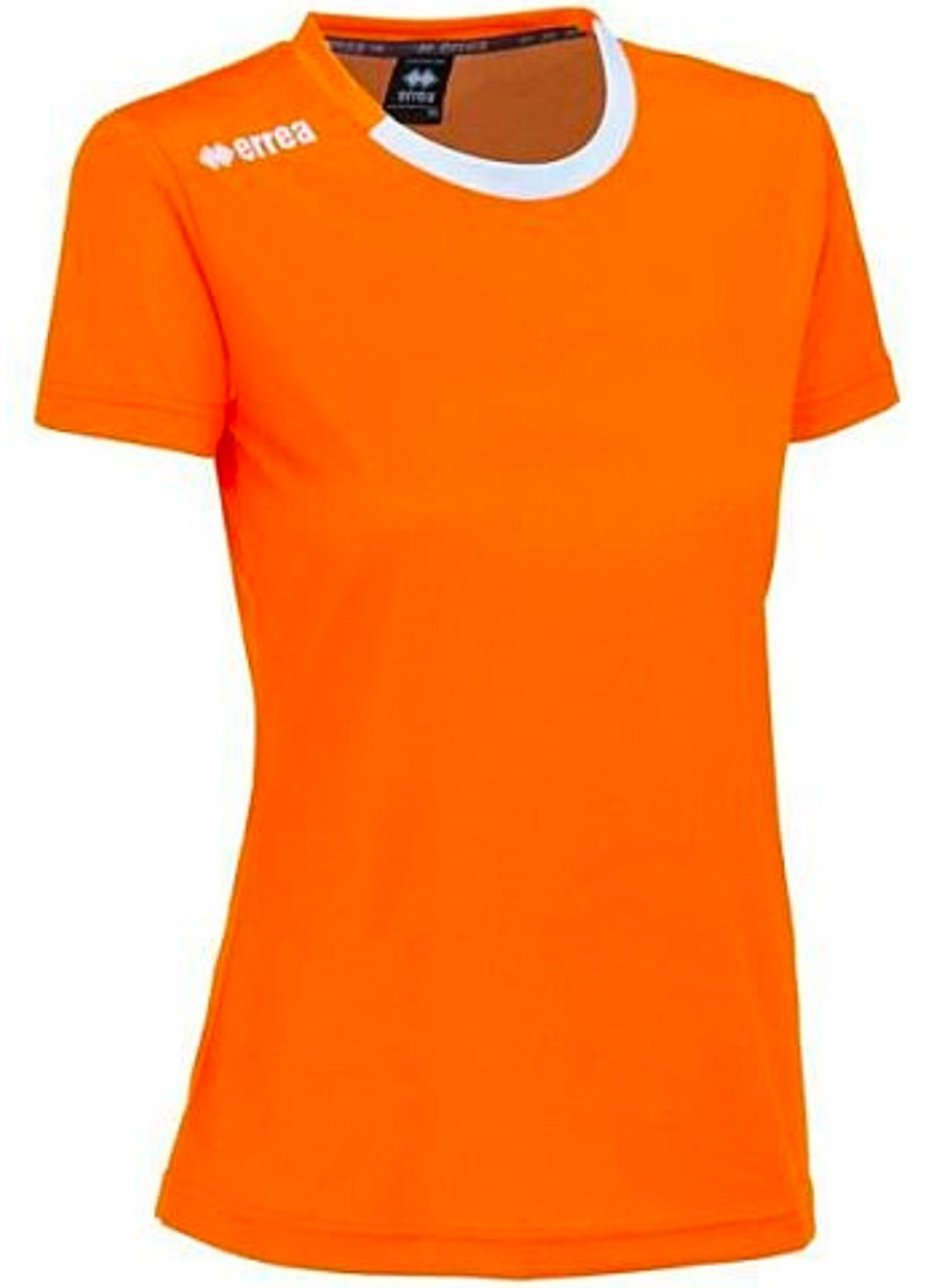 Оранжевая летняя футболка игровая женская ramos amazon d750-0334 Errea