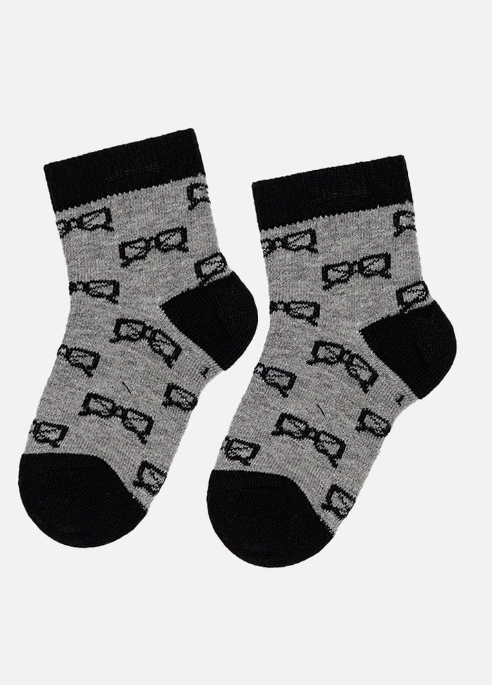 Шкарпетки для хлопчика Yuki сірі повсякденні