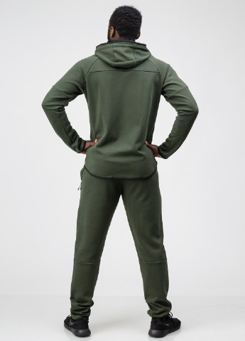 Оливковый (хаки) демисезонный костюм (толстовка, брюки) брючный SA-sport