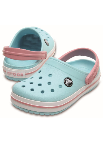 Сабо Crocs Crocband Kids блакитне кежуал