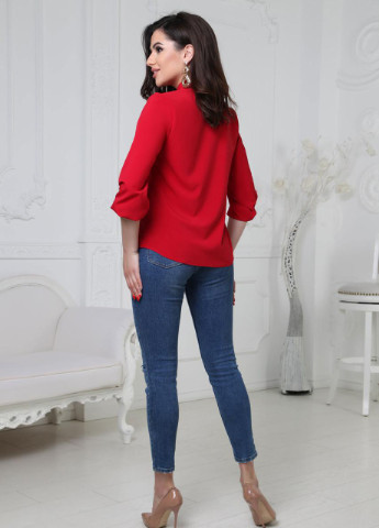 Красная демисезонная блуза Fashion Girl Sellin