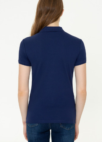 Темно-синяя женская футболка-футболка U.S. POLO ASSN.