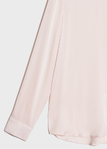 Світло-рожева демісезонна блуза жіноча атласна KASTA design