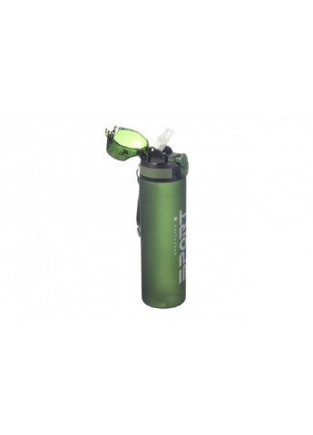Бутылка спортивная пластиковая 700 мл зеленая (67-1116) No Brand темно-зелёная