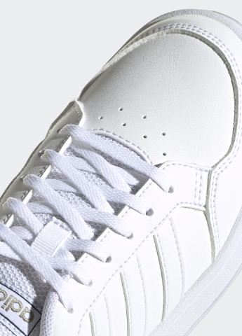 Білі осінні кросівки breaknet adidas