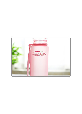 Спортивная бутылка для воды 850 мл Casno розовая