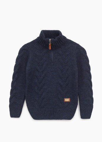 Темно-синий зимний свитер Toontoy