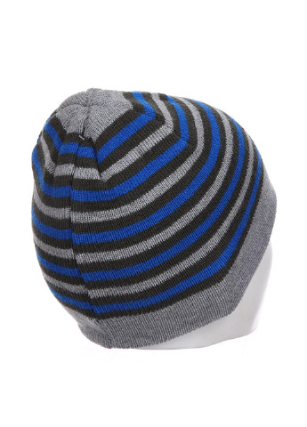 Комплект (шапка, рукавиці) Cool Club шапка + рукавиці смужки сірі кежуали акрил