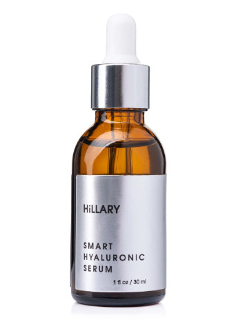 Гіалуронова сироватка Smart Hyaluronic, 30 мл + Відновлююча сироватка навколо очей Anti-fatigue, 10 мл Hillary