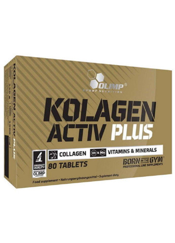 Витаминно-минеральный комплекс для спорта Kolagen Activ Plus Sport Edition 80 Tabs Olimp Sport Nutrition