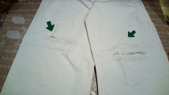 Белые кэжуал демисезонные клеш брюки DeFacto