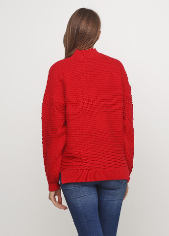 Красный демисезонный свитер By Very