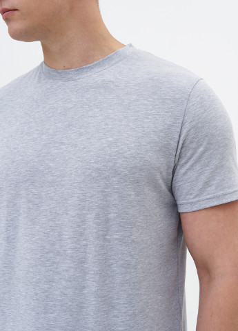 Сіра літня футболка чоловіча базова KASTA design