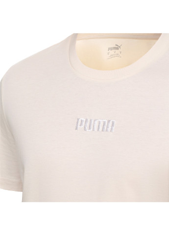 Бежевая демисезонная футболка tee Puma