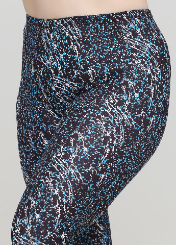 Костюм (лонгслив, брюки) Fashion news брючный абстрактный чёрный кэжуал полиэстер, трикотаж