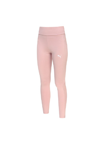 Розовые демисезонные легинсы mesh panel women’s leggings Puma