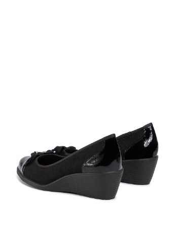 Напівчеревики Clara Barson Clara Barson LS4851-01 туфлі-човники однотонні чорні кежуали