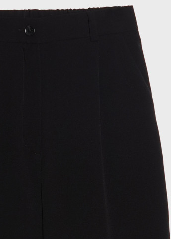 Черные кэжуал демисезонные классические, укороченные брюки KASTA design