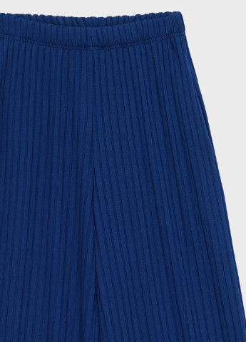 Темно-синие кэжуал демисезонные палаццо брюки KASTA design