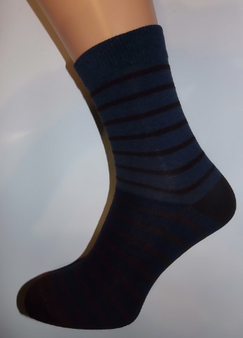 Шкарпетки чоловічі "Нова пара" Акрил 466 39-41р.синий НОВА ПАРА середня висота з ущільненім носком однотонні сині повсякденні