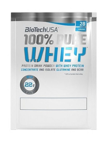 100% Pure Whey 28 g /1 servings/ Bourbon Vanilla Biotechusa