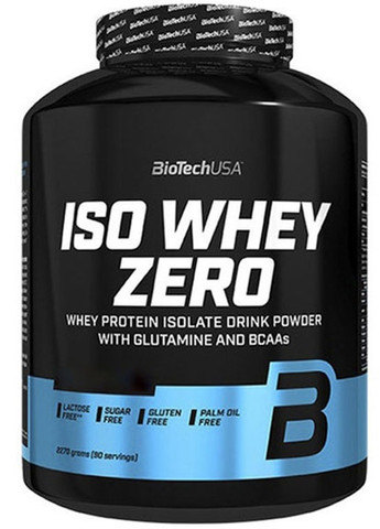 Iso Whey Zero 2270 g /90 servings/ Banana Biotechusa