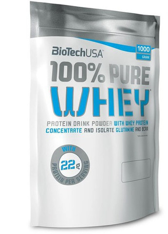 100% Pure Whey 1000 g /35 servings/ Cookies Cream Biotechusa